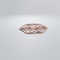 Ekena Millwork Medium Hampton Decorative Fretwork Wood Wall Panels, Cherry, 15 3/8"W x 17 3/4"H x 3/8"T WALW16X16X0375HMPCH - alternate 5